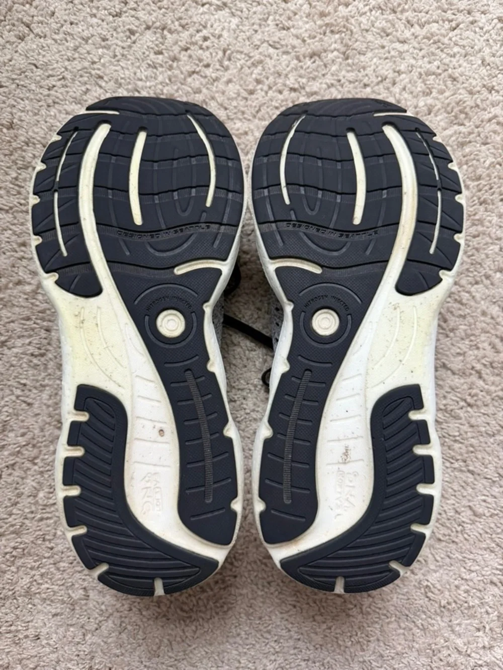 Brooks Glycerin StealthFit 20 Mens Size 10.5 D Grey Running Shoes 1103841D135
